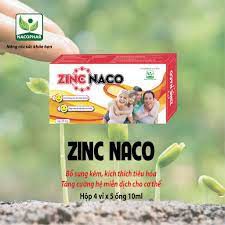 THỰC PHẨM CHỨC NĂNG BỔ SUNG KẼM Zinc Nacophar 20 ống